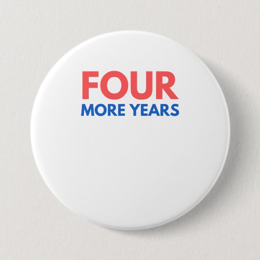 さらに4年間トランプ2020プロドナルドRepubl 缶バッジ (正面)