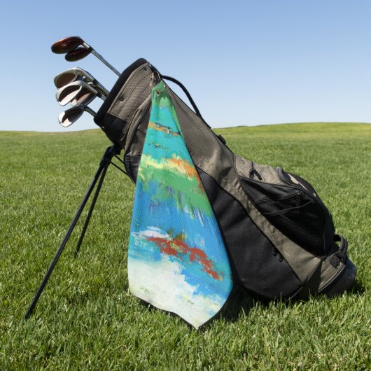 さらに ゴルフタオル (グリーン)