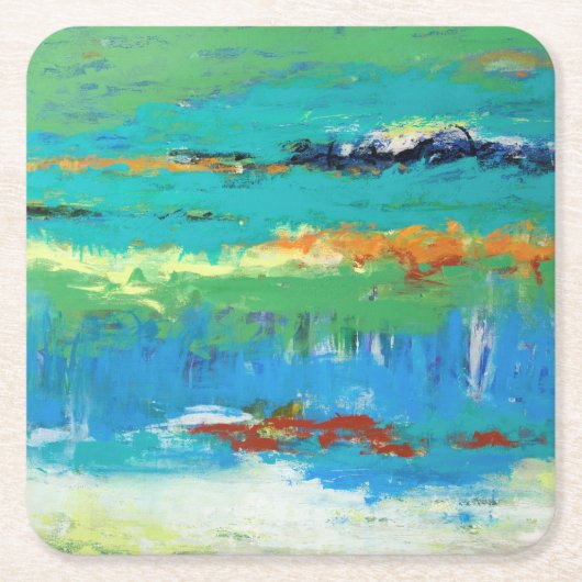 さらに スクエアペーパーコースター (正面)