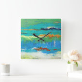 さらに スクエア壁時計 (ホーム)