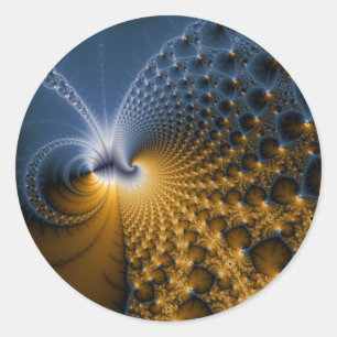 さらに – Fractal Art ラウンドシール