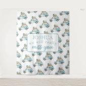 さらばパーティー我々は車恋しく思のバックバック タペストリー (正面)