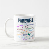 さらば離れさようなら コーヒーマグカップ (左)