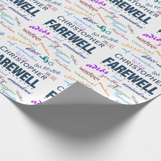 さらば離れさようなら ラッピングペーパー (角)