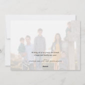 さらば2020フォトコラージュ紙吹雪新年 シーズンカード (裏面)