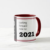 さらば2020 |今後2021年 |新年 マグカップ (正面右)