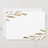 さらば2024フェイク金ゴールド植物写真2枚 シーズンカード (裏面)