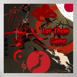 さら来に日本の侍 ポスター