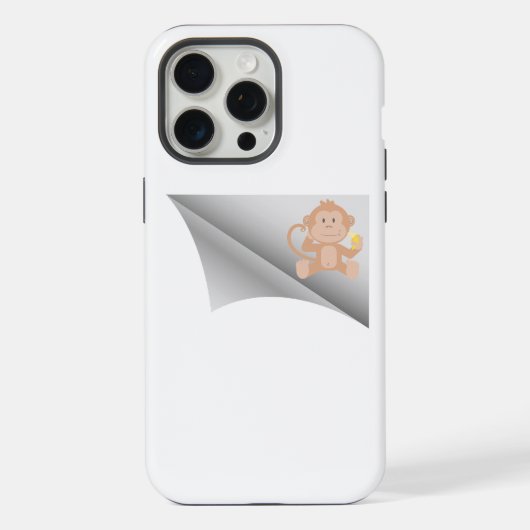 さら食べにのバナナ iPhoneケース (裏面)