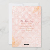 さりげない渦巻き3 フォト 卒業発表 案内状 (裏面)