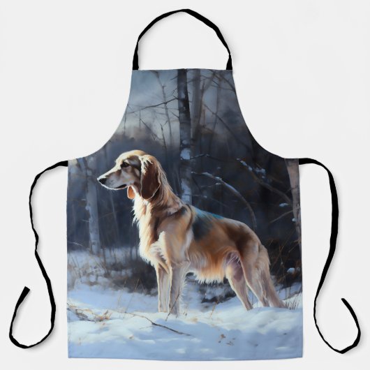 さるきはそれを雪のクリスマスに手放した エプロン (正面)