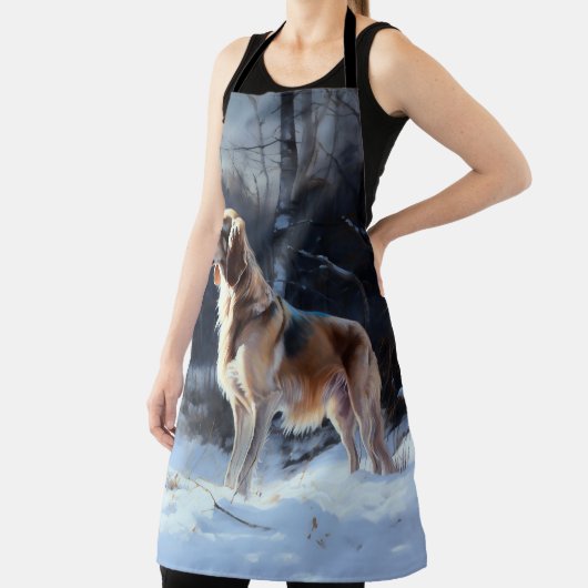 さるきはそれを雪のクリスマスに手放した エプロン (インサイチュ)