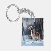 さるきはそれを雪のクリスマスに手放した キーホルダー (正面左)