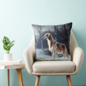 さるきはそれを雪のクリスマスに手放した クッション (椅子)