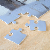 さるきはそれを雪のクリスマスに手放した ジグソーパズル (側面)