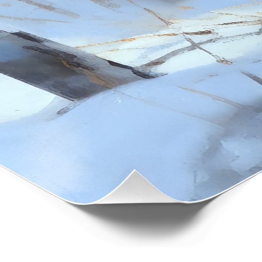 さるきはそれを雪のクリスマスに手放した ポスター (コーナー)