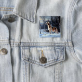 さるきはそれを雪のクリスマスに手放した 缶バッジ (インサイチュ)