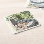 されいいじ スクエアペーパーコースター (アングル)