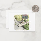 されいやじ ノートカード (正面/裏面インサイチュ)