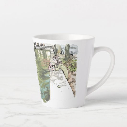 されくくじ カフェラテマグ (右)