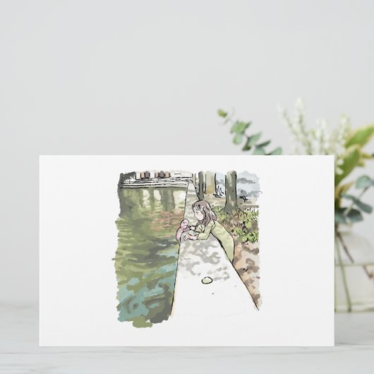 されくくじ 便箋 (スタンド正面)