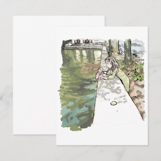 されくくじ 招待状 (正面/裏面)