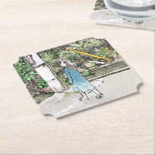 されくさじ ペーパーコースター (アングル)