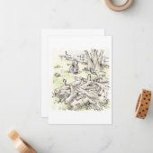 されさごじ ノートカード (正面/裏面インサイチュ)