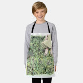 されしなじ エプロン (着用した状態)