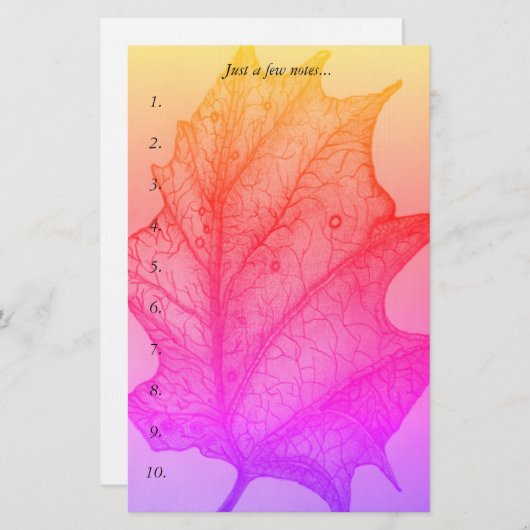 されて必要とする事 便箋 (正面/裏面)