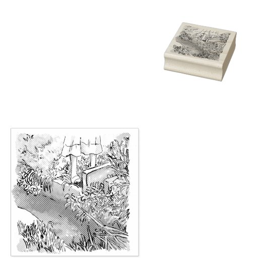 されなさじ ラバースタンプ (押印)