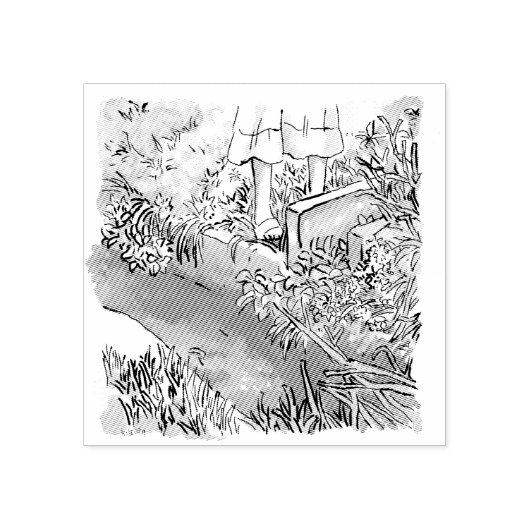 されなさじ ラバースタンプ (インプリント)