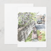 されなにじ ノートカード (正面/裏面)