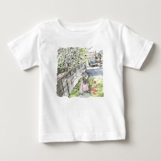 されなにじ ベビーTシャツ (正面)