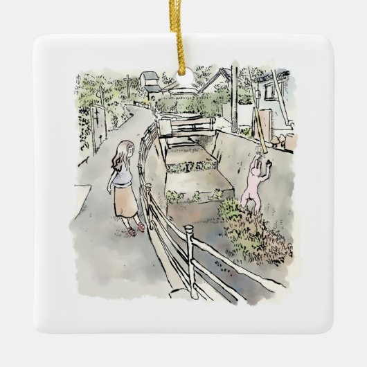 されにくじ セラミックオーナメント (正面)