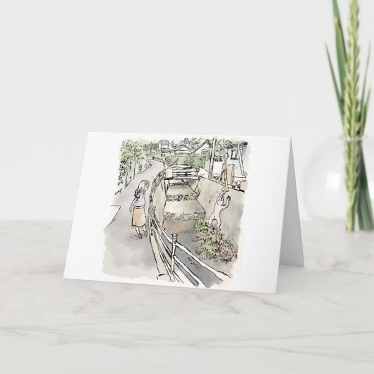 されにくじ ノートカード (正面)