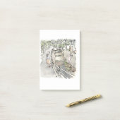 されにくじ ポストイット (デスク上)