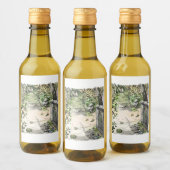 されむくじ ワインラベル (ボトル)