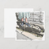 されむごじ ノートカード (正面/裏面)