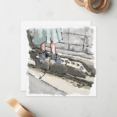 されむごじ ノートカード (正面/裏面インサイチュ)