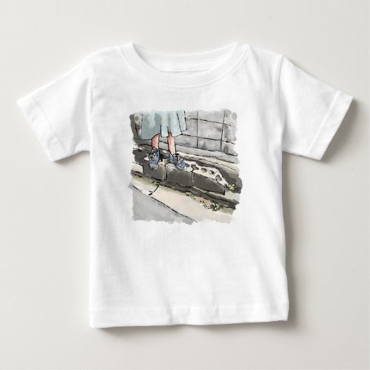 されむごじ ベビーTシャツ (正面)