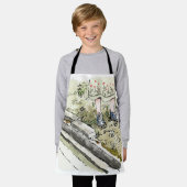 されむやじ エプロン (着用した状態)