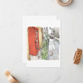 されやむじ ノートカード (正面/裏面インサイチュ)