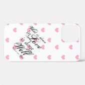 される何が愛でされた健康な電話箱です Case-Mate iPhoneケース (裏面 (横))