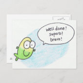 、される、井戸Bravoすごい、魚の郵便はがき ポストカード (正面/裏面)