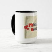 されるPhinally マグカップ (正面左)