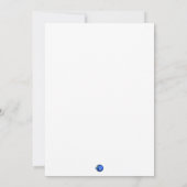 さわやかなお誘い 招待状 (裏面)