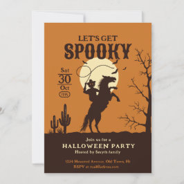 さわやかなカボチャのカウボーイを買おう 招待状