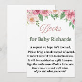 さわやかなベビーアライバル招待状 招待状 (正面/裏面)