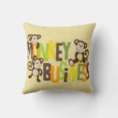 さわやかなモンキー クッション (裏面)